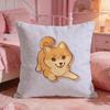 AnimalAdorable Shiba inuS Cushion Cover Premium Comfort Reversible Pillow Cove Two in One Design for Any Room  Car Interior