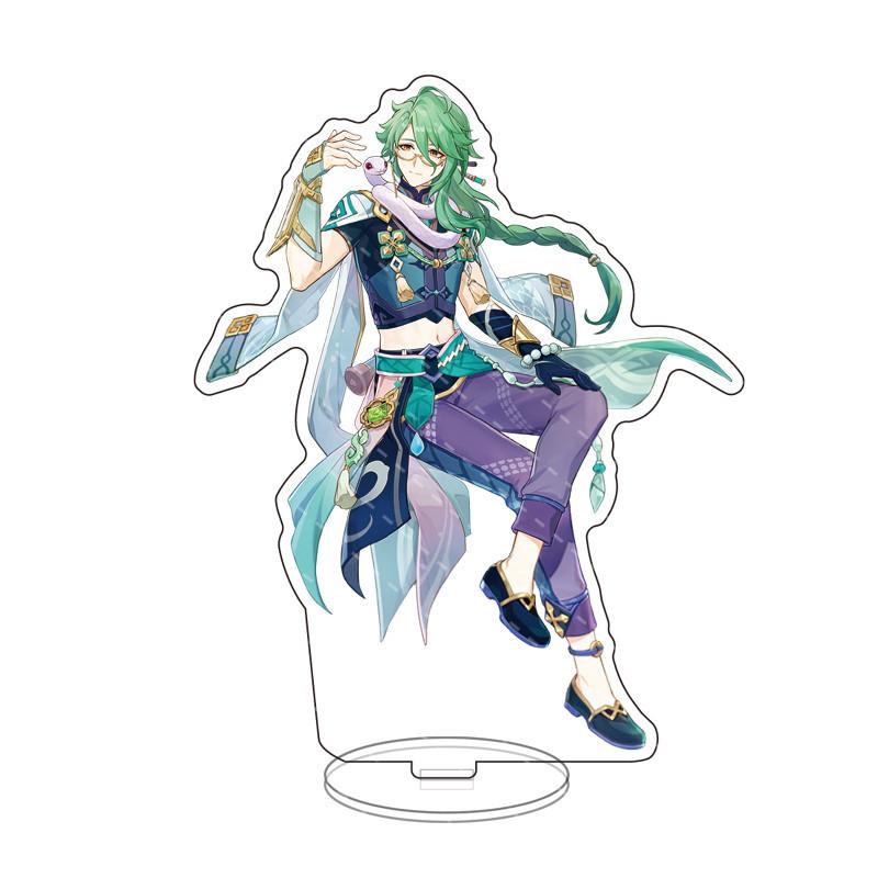 Горячая аниме Genshin ударная подставка акриловая фигурка Сяо Йоимия стоящая модель тарелка декор стола коллекция стоячих знаков