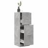 VidaXL Apothecary Cabinet Concrete Grey 40x41x118 Cm Engineered Wood, Apothecary Chest, Apothecary Furniture, Chest with 855199