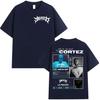 2025 Summer Rapper JHAY CORTEZ LA PRESION New Album Mens Hip Hop Fashion 100 Pure Cotton Printed Tshirt Retro Street Clothing