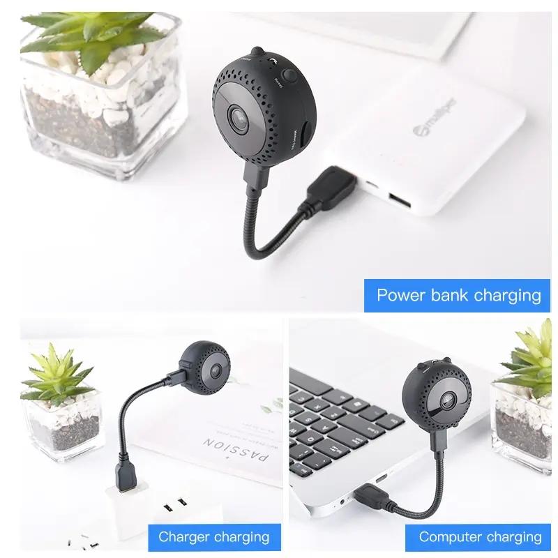 Мини-камера Wi-Fi, камера видеонаблюдения для домашней безопасности, маленькая беспроводная камера наблюдения, мини-видеокамера, видеокамера, Wi-Fi камера, няня 1080P