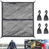Mellbo Cargo Car Net for Light Custom Luggage Elastic with Mounting Type X Net, Hilux, Truck, Parts, Net, Material, Hooks, 2-Layer (120cm 120cm)