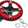 Bicycle Crankset Bolt Spacer 1mm 2mm 3mm Washer Chainring Screw Chainwheel MTB Bike Double Crank Gasket Blot Ring