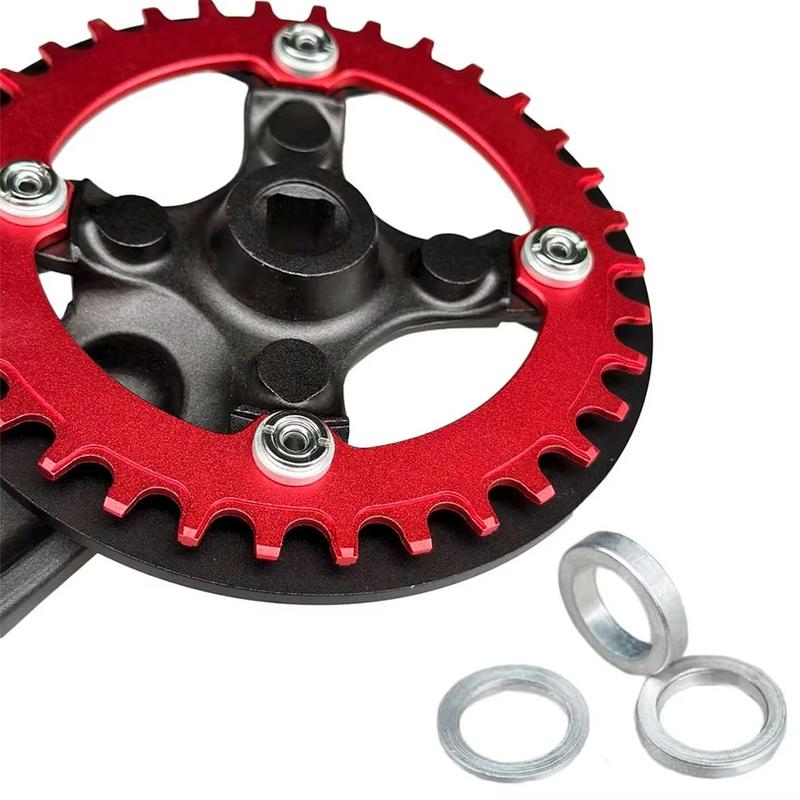 Bicycle Crankset Bolt Spacer 1mm 2mm 3mm Washer Chainring Screw Chainwheel MTB Bike Double Crank Gasket Blot Ring