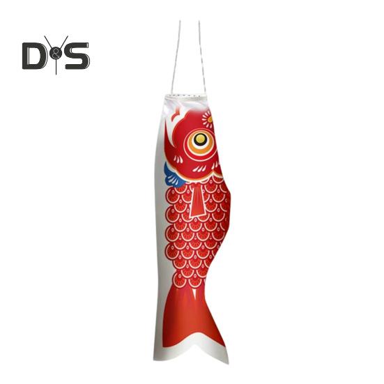 Японский карповый ветроуказатель, наружный подвесной воздушный змей с рыбным флагом, ветроуказатель Koinobori для суши-бара, ресторана, садовой террасы, декора