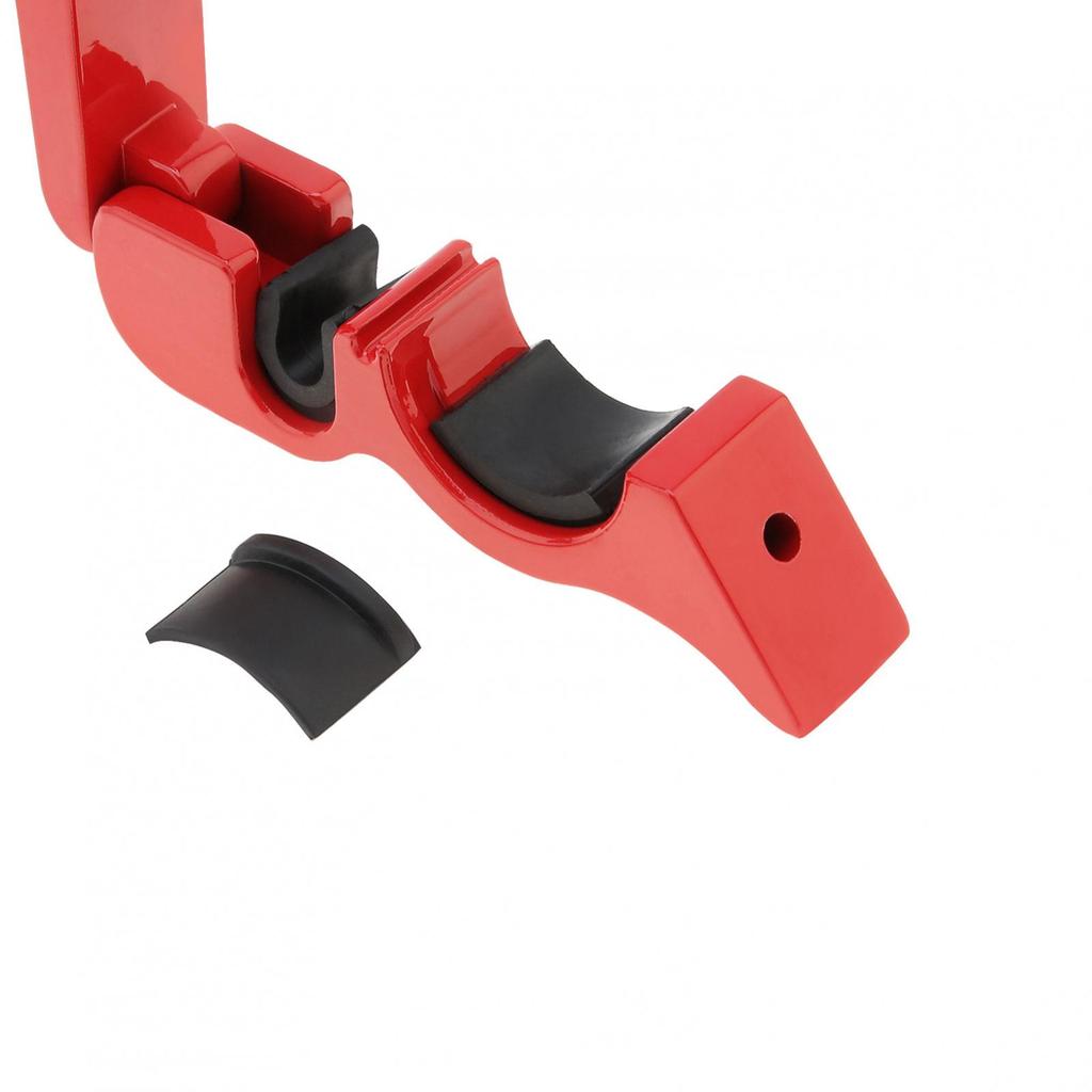 Heavy Duty Anti Theft 2 In 1 Handlebar Helmet Lock Aluminum Alloy Universal Motorcycle Scooter ATV