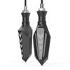 Double Side Flowing Turn Signal Motorcycle LED Turn Signal Flasher Light Built-in Relay Flashing Blinker Universal M10 Bolt IP65