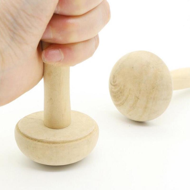 Printmaking Special Wood Moto Wood Ink Extension Wood Mushroom Engraving Tools Prints Rubbing Model