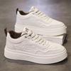 2025 spring men's platform trend casual shoes new inner height increase versatile board shoes running sports men's shoes