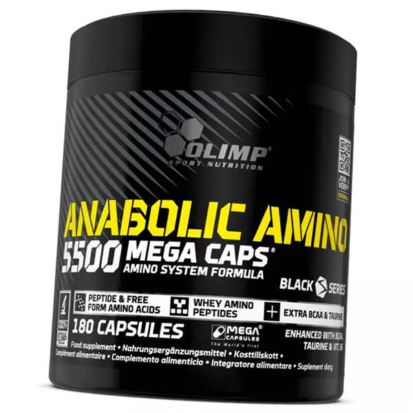 Комплекс Аминокислот для роста мышц, Anabolic Amino 5500, Olimp Nutrition  (27283006)