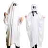 Clearstone Cosplay Halloween Teru Teru Ghost White 2-Way Poncho, Unisex,