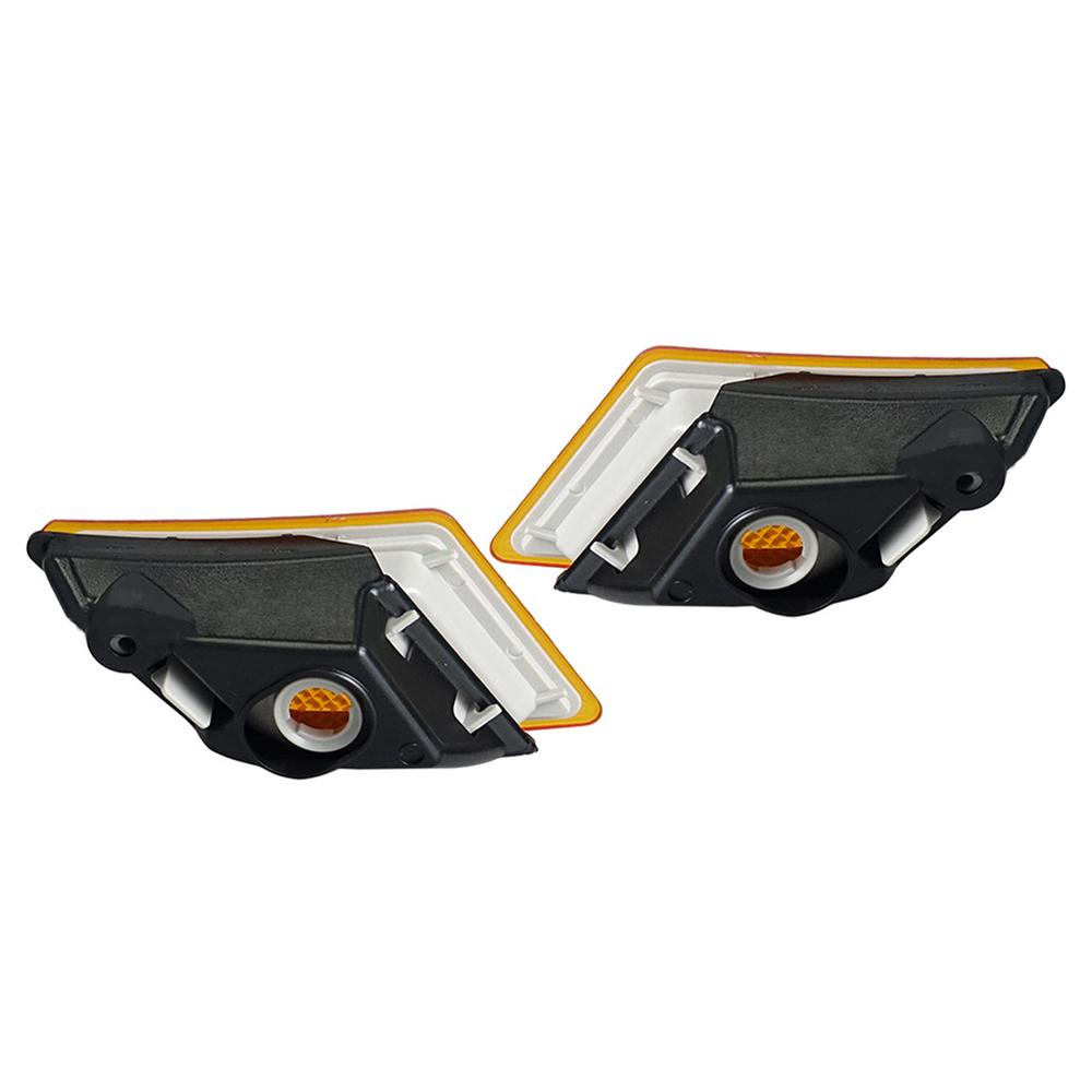 Front Left&Right Marker Light Covers 2048200121 For Mercedes Benz C300 2008-2011