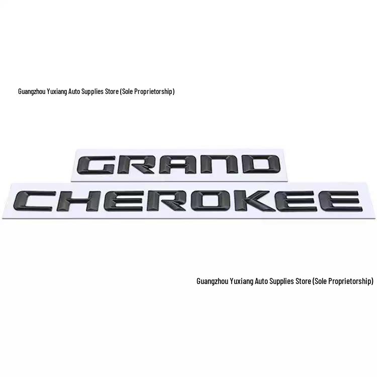 Jeep Grand Cherokee Car Door Emblem Logo Modified Sticker