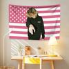 Rapper Singer Tapestry Nettspends American Flag Home Decor Aesthetics Wall Hanging Bedroom Dorm Background Concert Banner