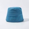 Small Niche Solid Color Retro Bucket Hat Basin Hat Fashionable Street Men's Women's Cotton Linen Fisherman Hat