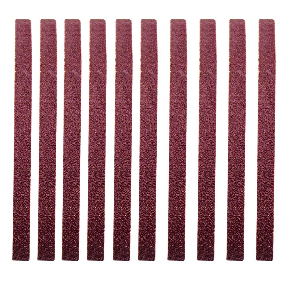 Набор шлифовальных лент, 10 шт., зернистость 60-1000, замена шлифовки и полировки для угловой шлифовальной машины