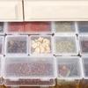 Sealed Spices Packaging Storage Box Transparent Seasoning Storage Box Spice Organizer  Refrigerator