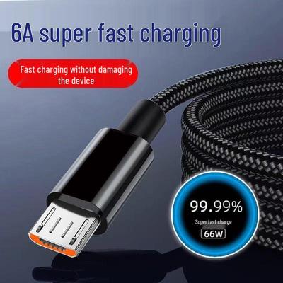 Кабель Micro USB для быстрой зарядки для телефонов Huawei, VIVO, Xiaomi, OPPO и Honor