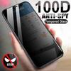 Best 9H Full Privacy Tempered Glass iPhone17 16 15 14 12 13 Pro Max X XS MAX XR 6 6S 7 8 Plus Anti Spy Glare Peeping Screen Protector High Definition