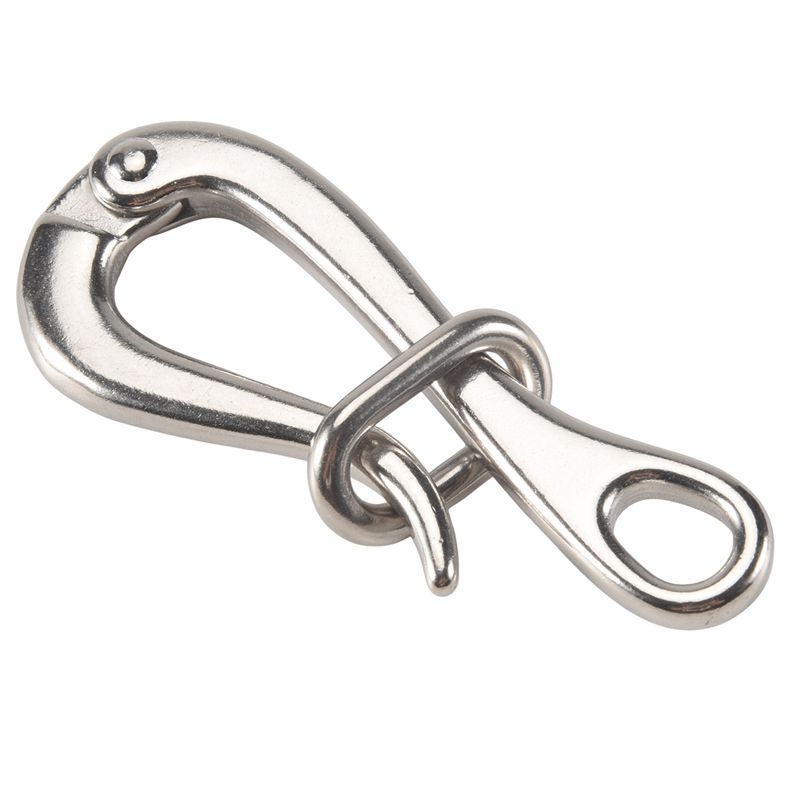 SXR-100Mm Pelican Hook & Eye With Quick Release Link Stainless Steel 316 Marine Boat Hardware