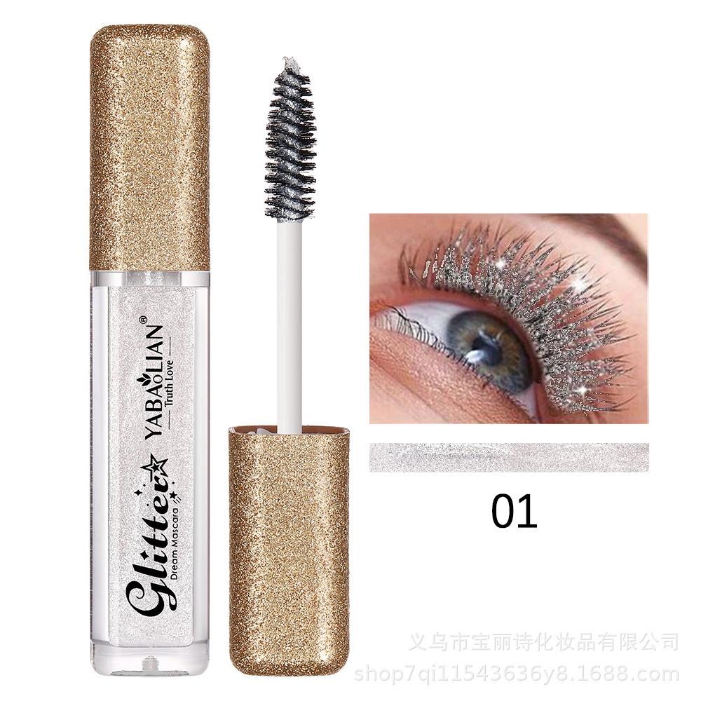 Горячая Распродажа Тушь для ресниц Sparkle Broken Diamond 6 Color Pearlescent Glitter