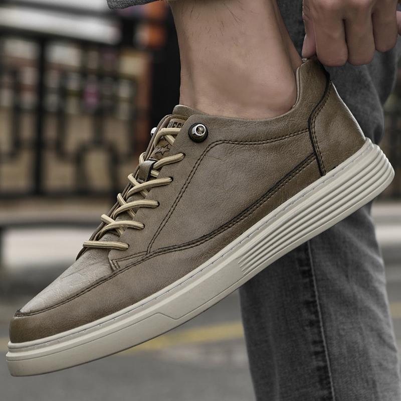 2024 Popular Men's Casual Shoes In Autumn Winter Wear Resistant Oxford Shoe Men's Low Top Shoes Fashion Sneakers Outdoor