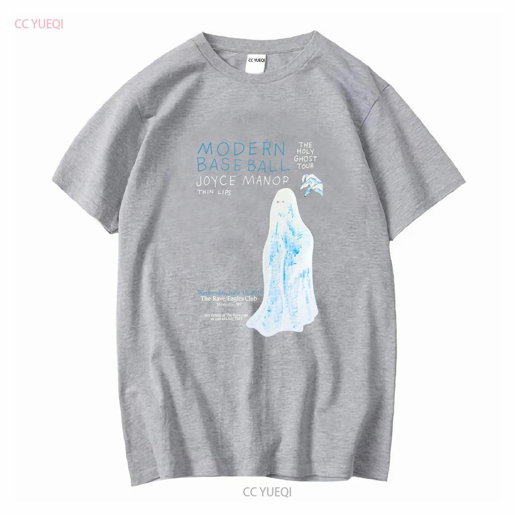 MODERN BASEBALL with Joyce Manor Thin Lips T Shirt Full Size Long or Short Sleeves Vintage Washed Graphic Stylish