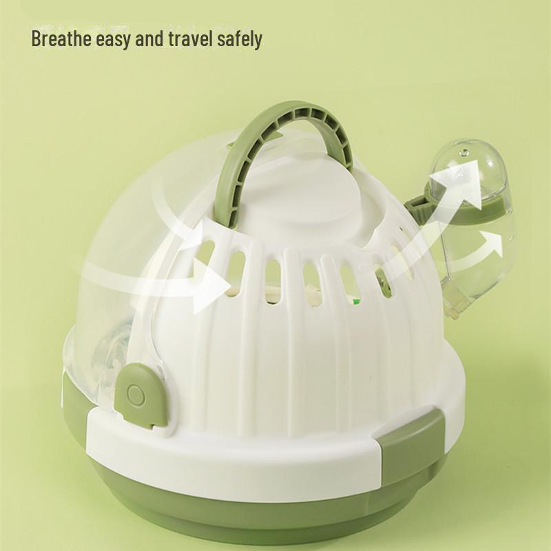 Акриловая клетка для путешествий для хомяков и белок - домик в стиле НЛО