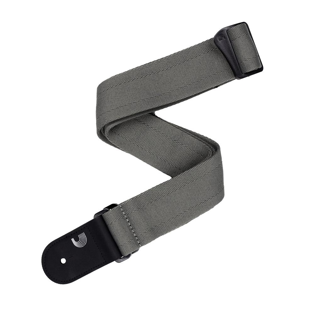 Eco Comfort Guitar Straps Basic 50RB02 Grey D'Addario