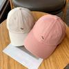Cotton Men Sunshade Hat Dog Embroidered Peaked Cap Adjustable Women Baseball Hat  Spring
