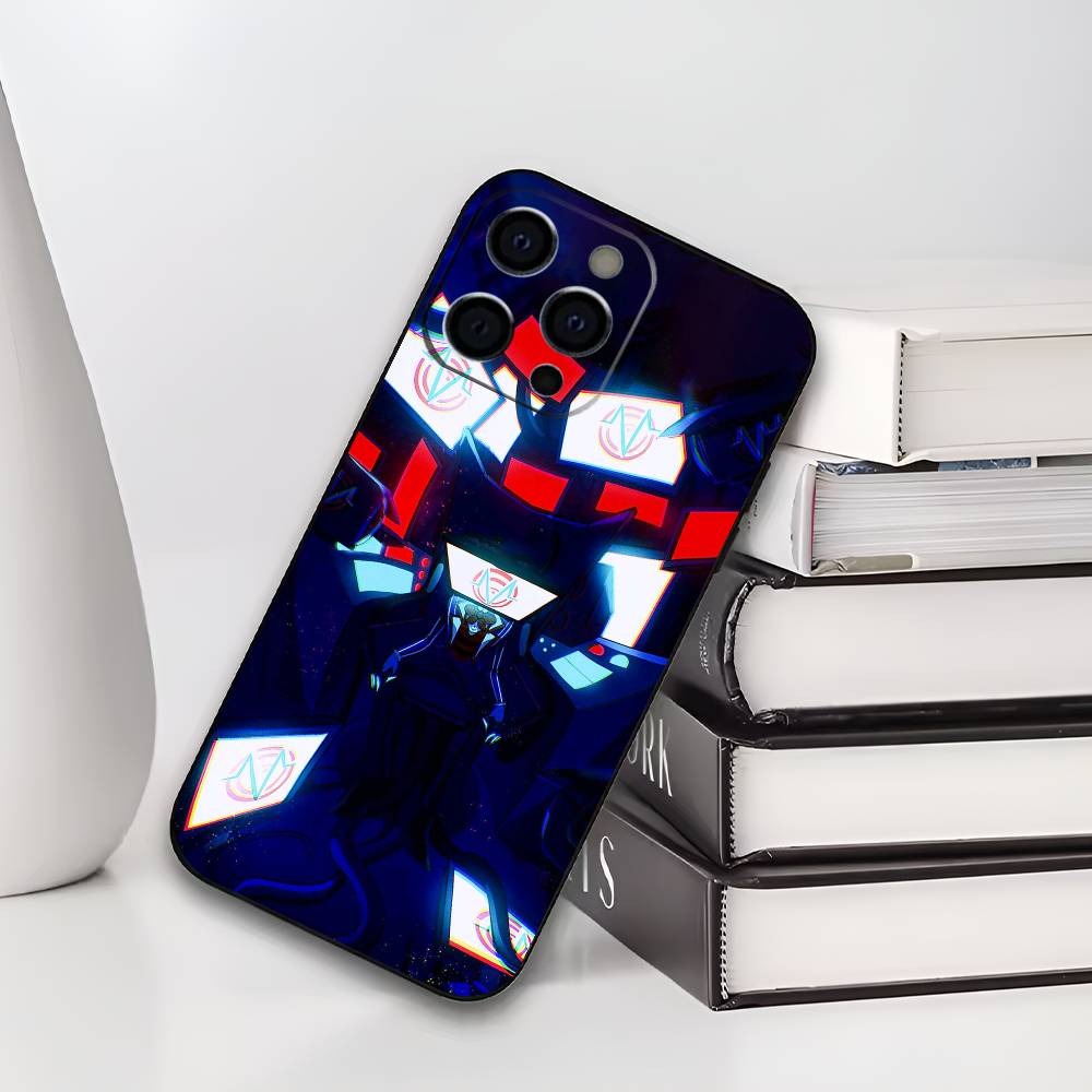 Чехол для телефона Vox H-Hazbin H-Hotel для IPhone 17,16,15,14,13,12,11,Plus,Pro,Max,Plus,XS, мягкий чехол Черный силикон