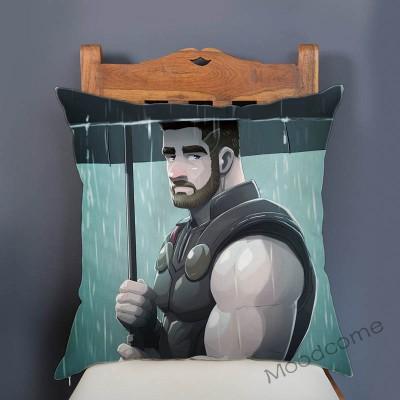 Cozy Sexy Boyfriend Cartoon Velvet Throw Pillow Cover Hairy Jock Muscle Man Love Gay Homosexual Art Sexy Boy Sofa Cushion Cover