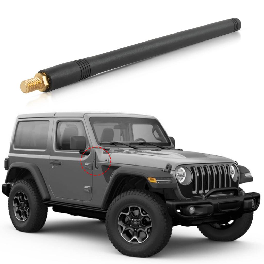 Автомобильная антенна Jeep Wrangler 13" Антенна-украшение на дверь Запасная антенна Антенна для Jeep Wrangler