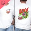 Vintage 90s Hot Anime Shirt Courage The Cowardly Dog Double Front Back Printed Cotton Short Sleeve New In Tee Tops Camisa