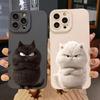 Смешной Крутой Кот Силиконовый Чехол Для Телефона Для Samsung S25 S24 Ultra S23 Ultra S22 S21 S20 Plus Note 20 S24FE S23FE Силиконовая Крышка
