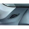 For BMW X2 F39 2018- Black Wood Grain Dashboard Upper Air Outlet Vent Trim