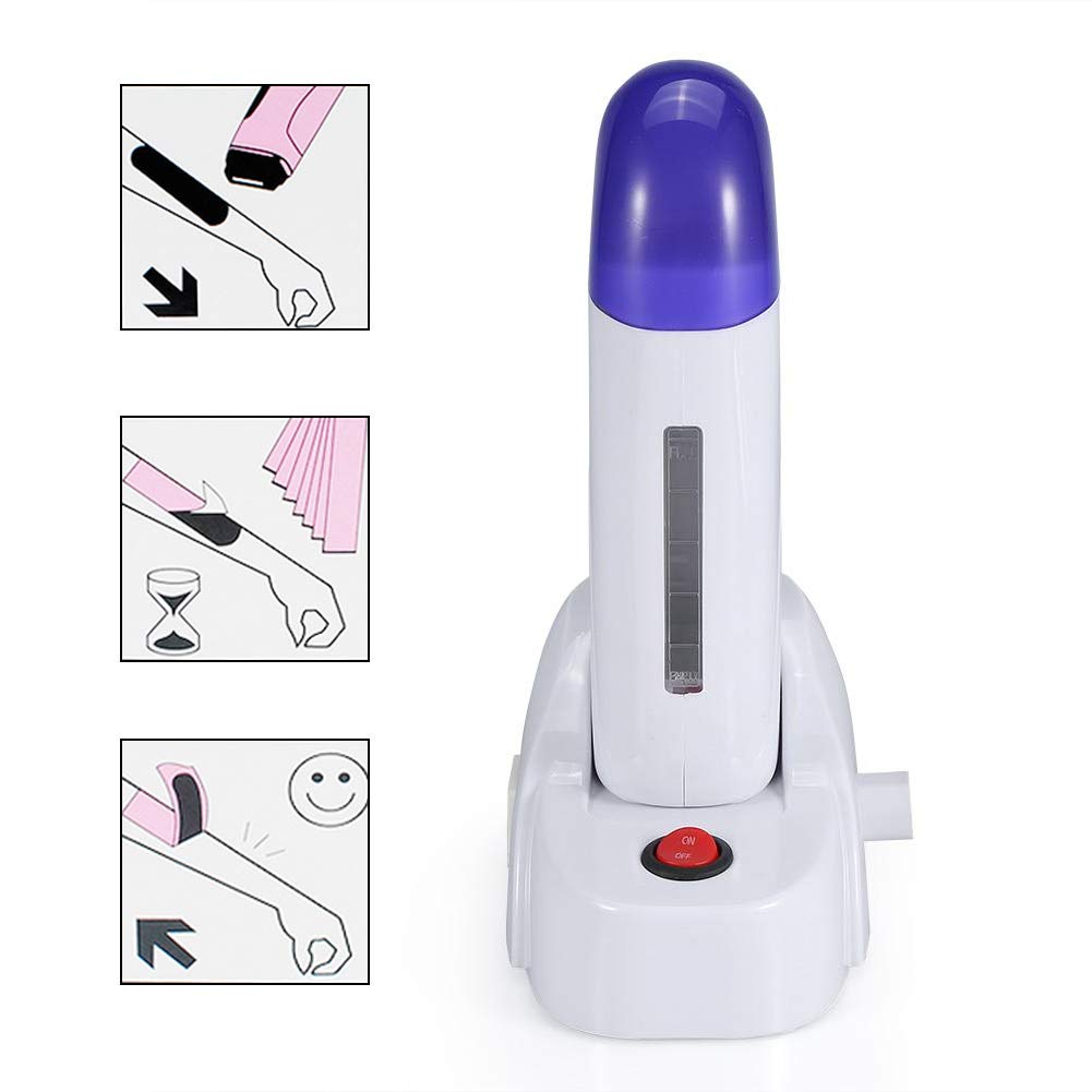 Портативный нагреватель воска для удаления волос, электрический роликовый нагреватель для депиляции, домашний воск для путешествий, восковая эпиляция в домашних условиях, СПА