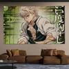 D-Demon S-Slayer Anime S-Shinazugawa S-Sanemis flag College Bedroom Living Room Home Dorm Decor Funny Tapestry Garage Bar Wall