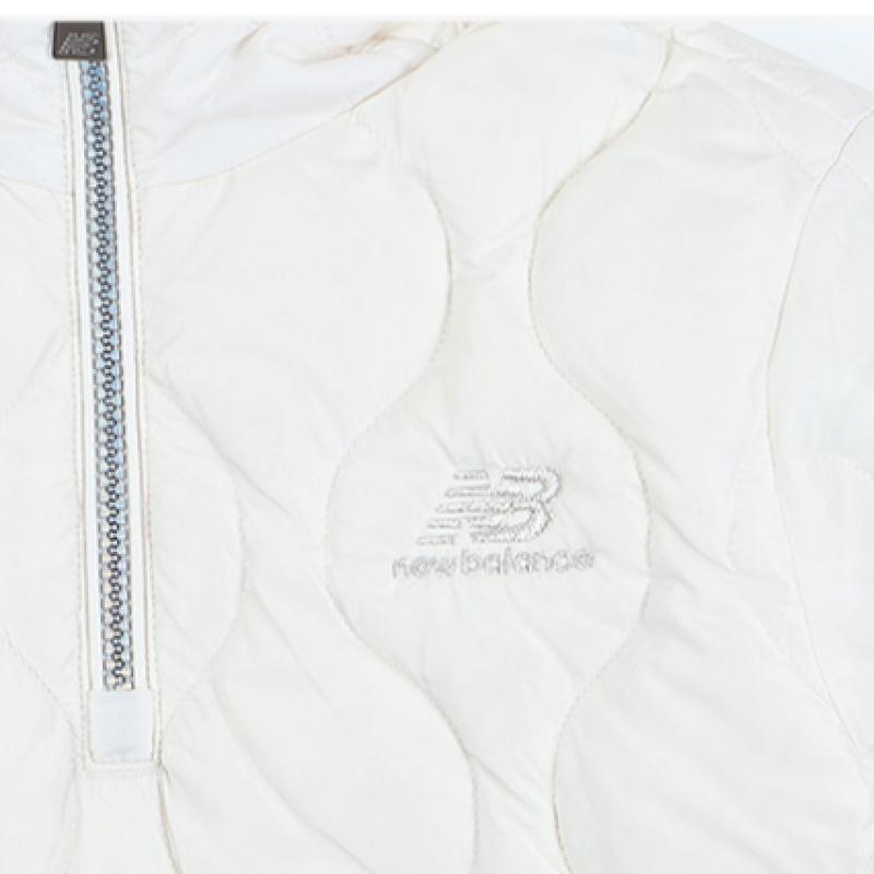 New Balance Kids Girls  Anorak Duck Jacket Ivory