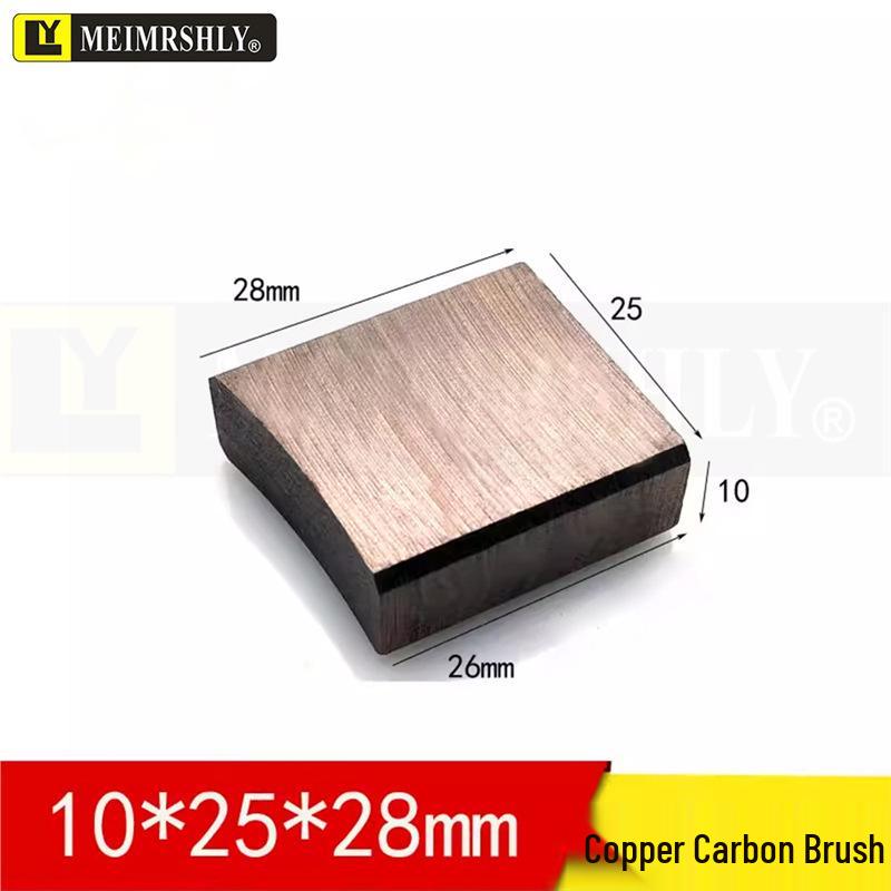JZR Series Carbon Brush Holder with Herringbone Support for AC Motor - 12.5x32x10mm Slip Ring 1640.