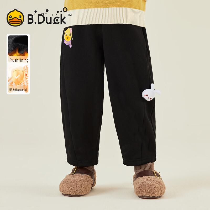 Повседневные брюки для девочек B.Duck с флисовой подкладкой