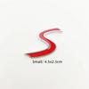 3D Metal Car Rear Trunk Emblem Decal Door Fender Badge Sticker For R55 R56 R60 R61 F54 F55 F56 F60 S D SD