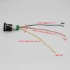 For VW Polo 2014-2018 Car Red LED Light Garage Switch Button Power on Off Switch with Wire