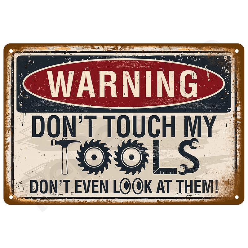 Metal Sign Poster Plates Bar Retro Wall Art Tin Sign Interior Outdoor Aesthetic Room Vintage Home Decor Items Decoration Luxury