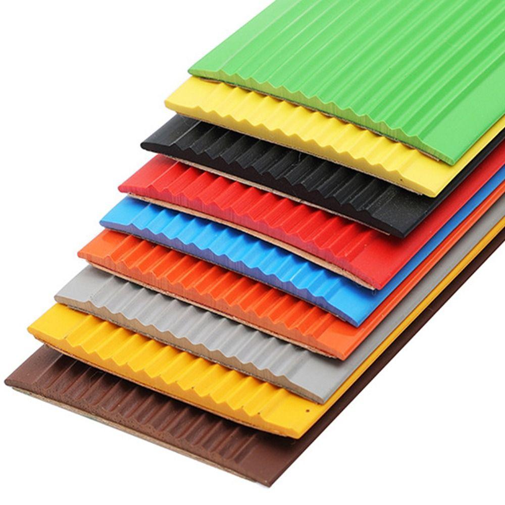 PVC Anti-Slip Stair Strip Non Slip Staircase Sticker Step Protector Rug Kindergarten