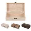 Retro Wooden Storage Box Vintage Jewelry Case Archaic Jewelry Storage Box Home Desktop Wood Sundry Storage Box Casket