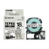 King Jim [Genuine] Tepra PRO Tape Cartridge Cleanly Peelable Label 18mm Transparent Label/Black Letters Length 8m ST18KE