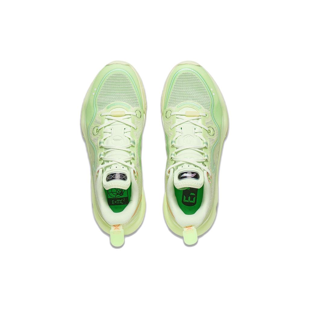Баскетбольные кроссовки Li Ning Yu Shuai Evolution Low, мужские кроссовки светло-зеленого цвета ABAS161-2