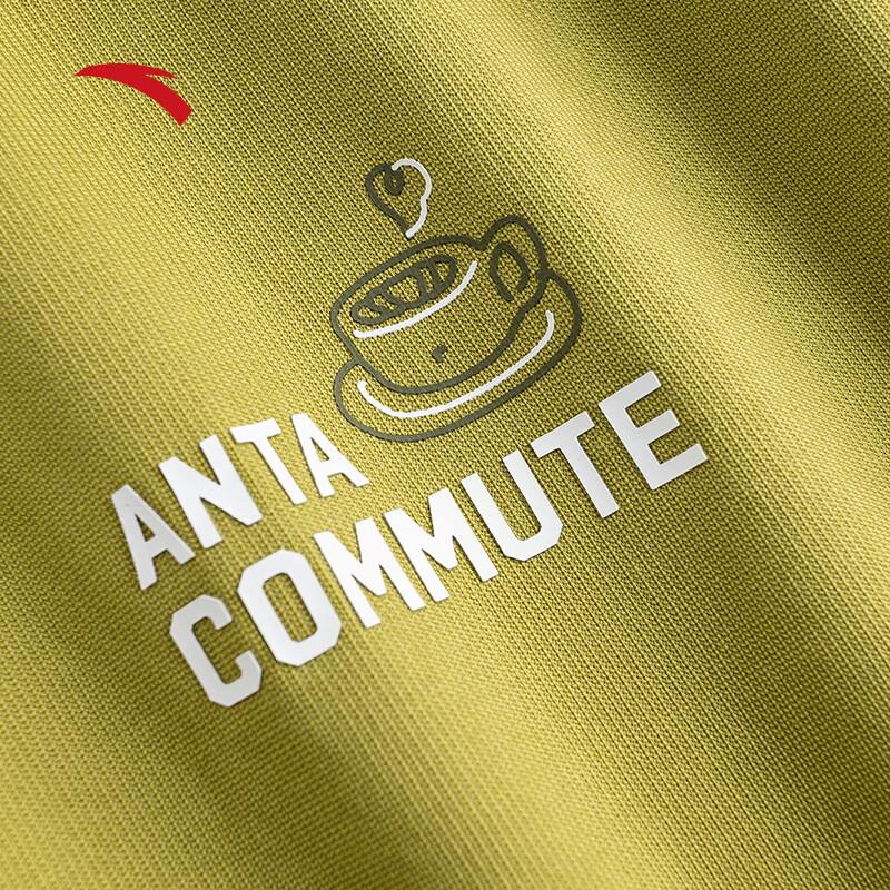 Anta Мужская свободная футболка с коротким рукавом