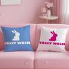 Popular Ttally Weijler Cushion Cover Soft  EasyWash Pillow Case  Versatile for Couch Bed Travel and Office